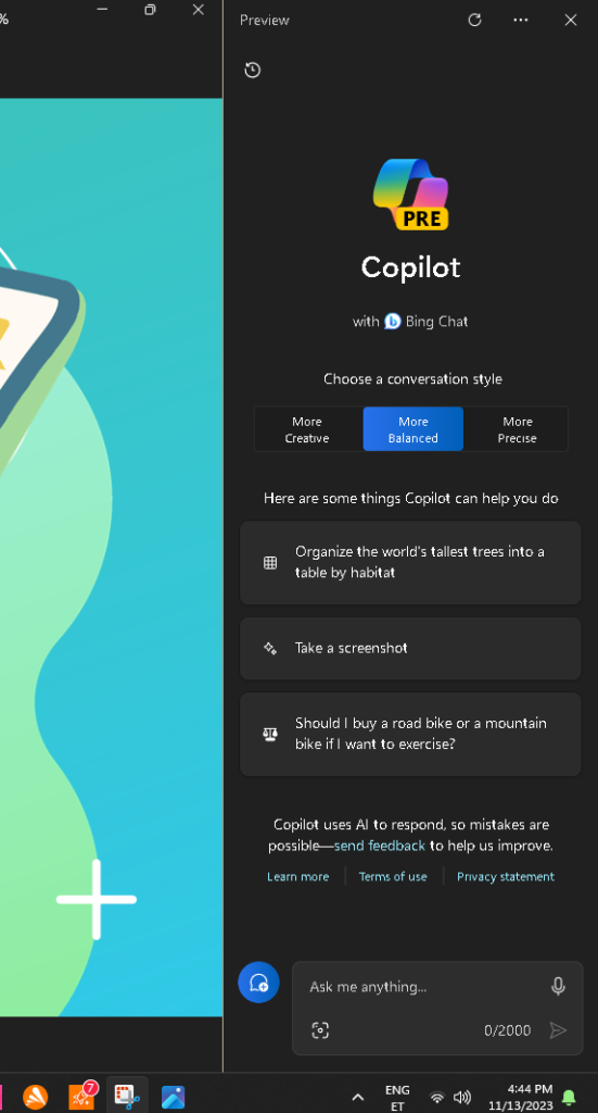 Windows Copilot