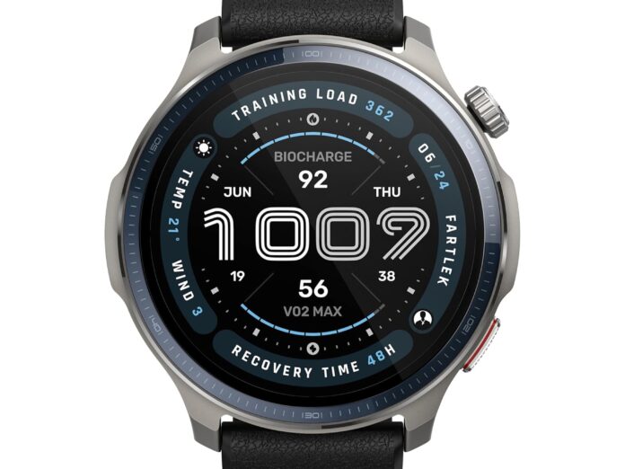 Amazfit smartwatch update adds advanced running metrics and offline navigation