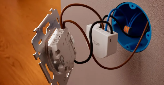 Hue’s wired wall modules bring non-smart lights into its ecosystem