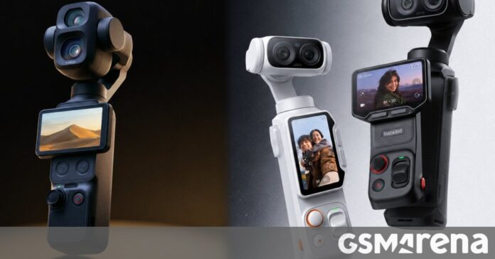 DJI sues Insta360 for how similar the Luna Ultra is to the Osmo Pocket 4P
