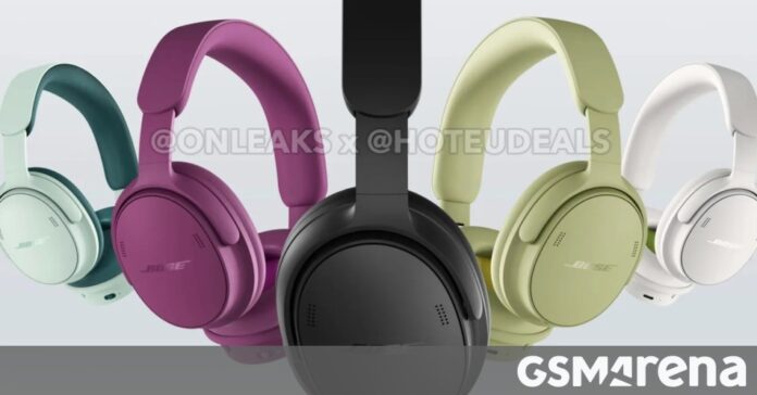 Leaked Bose QuietComfort (2nd Gen) renders reveal refreshed design, color options